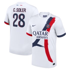 Nogometni Dres Paris Saint-Germain Carlos Soler 28 Gostujući 2024-25